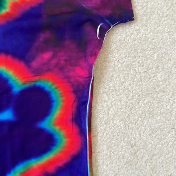 Tie Dye Dog Paw Print Women’s Shirt ~ The Animal Rescue ~ Large NWOT 🐾🐶 - Picture 4 of 9